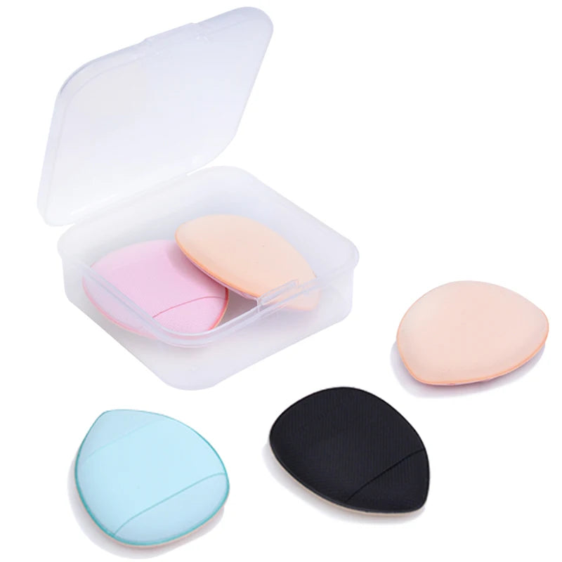 5/10Pcs Mini Finger Puff Foundation Small Air Cushion Powder Sponge Face Concealer BB Cream Cosmetic Applicator Makeup Tools