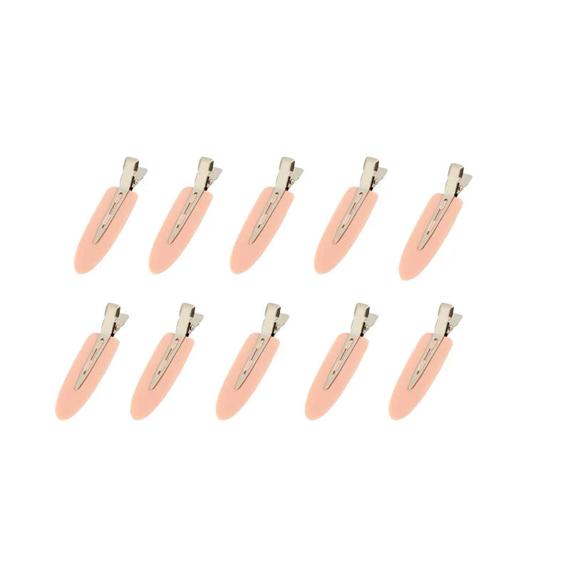 10pcs/set No Crease Basic Hair Clips For Women Girls Hair Styling Makeup No Bend Hairpins Barrettes Fashion Hair Accessories